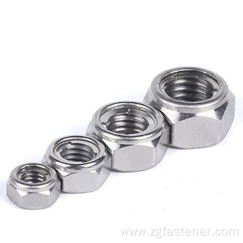 DIN980 Stainless steel All-Metal Prevailing Torque Type Hexagon Nuts